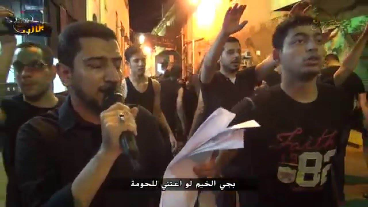 عباس خويه - موكب العزاء ليلة السابع من المحرم 1437 - الرادود ابا ذر الحلواجي HD