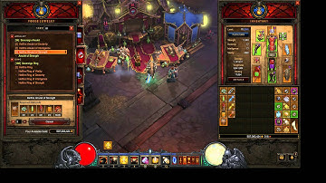 Play for fun @) Diablo 3 ROS 2.1.1 Crusader Season T6 # 3 Hellfire Amulet