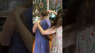 Download Lagu French hair pin tutorial on super long hair MP3