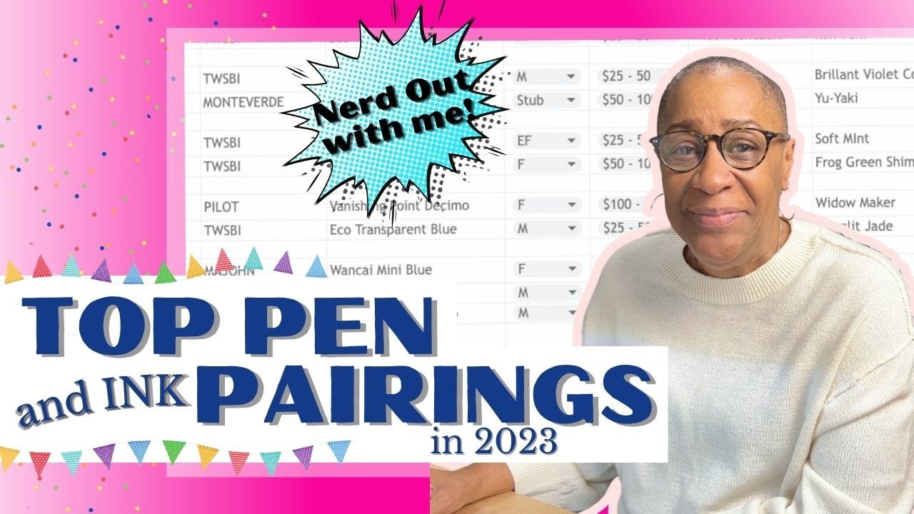 MY TOP Pen & Ink Pairings in 2023 | Pen Vlog 03