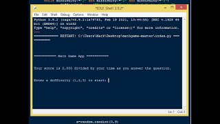 Math Game App in Python screenshot 4
