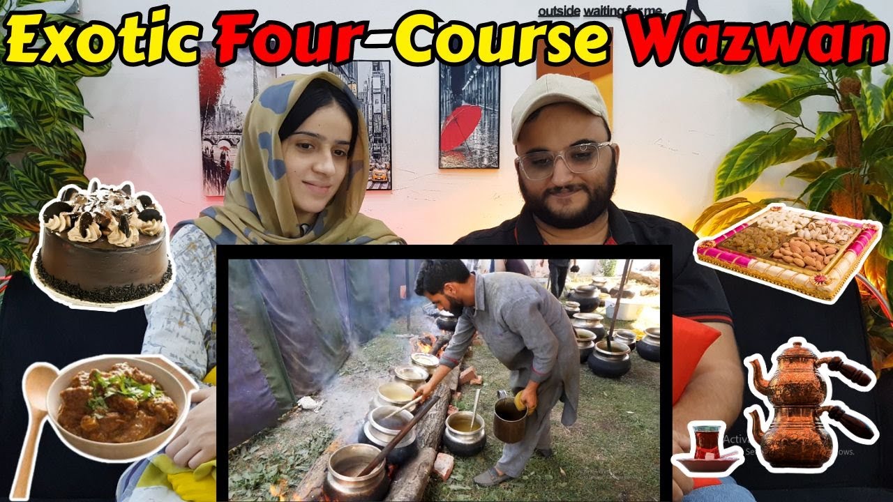 Pakistani Reacts to Wazwan 4 Course Foods | Kashmiri Foods | Reaction Squad