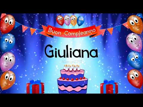 Tanti auguri di buon compleanno Giuliana!