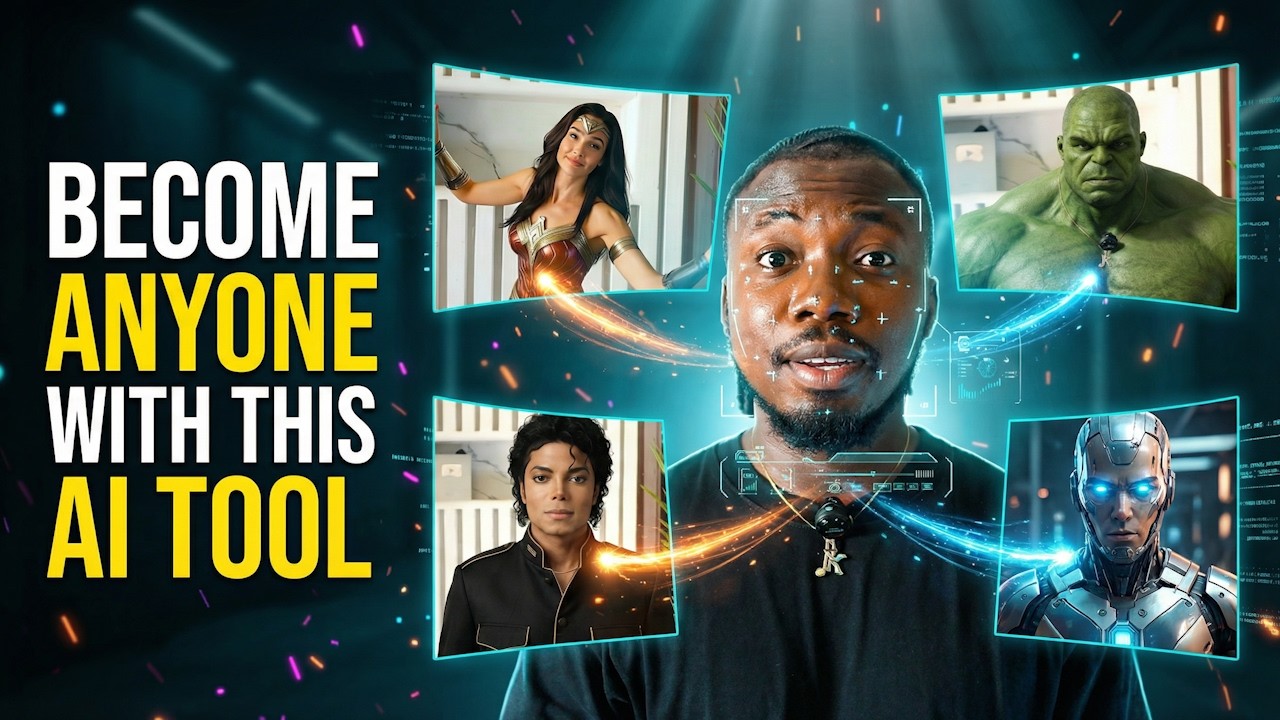 Become Anyone With This AI Tool (Replace Yourself With Any Character)