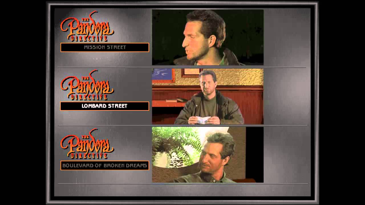 Tex's Character The Pandora Directive 1996