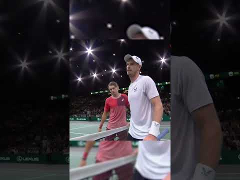 Un Murray fou de rage explose sa raquette après sa défaite #shorts #tennis #atp