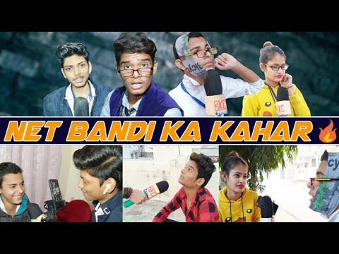 Net Bandi ka kahar || Funny Video || Group Of Crazy Boys || Crazy Boys