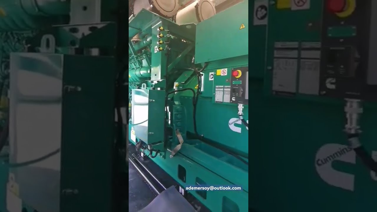 The Biggest Of Cummins Diesel Genset QSK95 3750 KVA