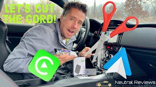 Time to cut the cord! | Carlinkit 5.0 2air Apple CarPlay and Android Auto Review
