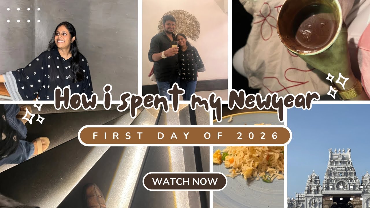 How I spent my Newyear - Nightout ~ Temple ~ Cafe ✨