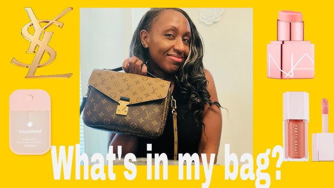 WHAT'S IN MY BAG? Pink Louis Vuitton Pochette Metis 
