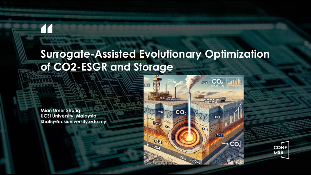 CONF-MSS 2025 - Surrogate-Assisted Evolutionary Optimization of CO2-ESGR and Storage