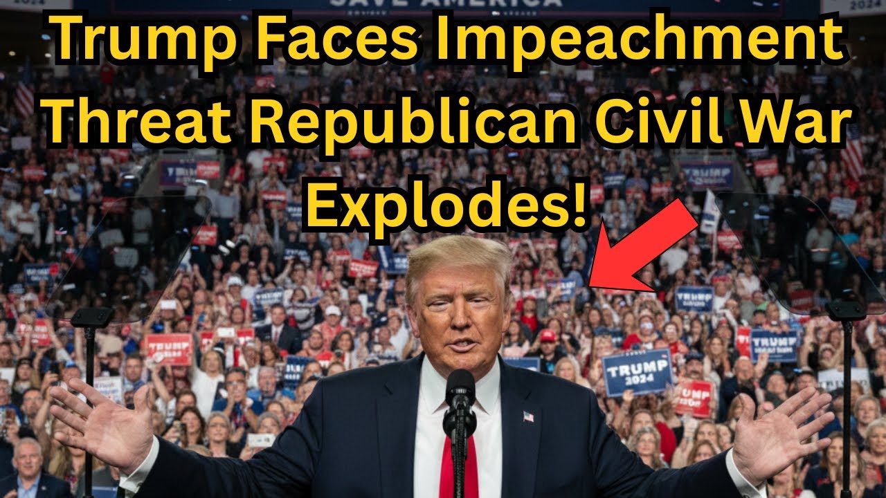 MAGA Civil War Intensifies: Republican Pushes Trump Impeachment!