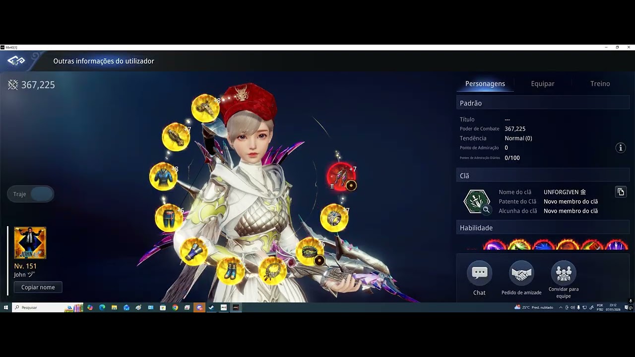 Mir4 global, arbalista full critico/eva