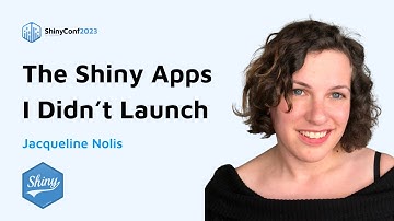 Jacqueline Nolis: The Shiny Apps I Didn’t Launch