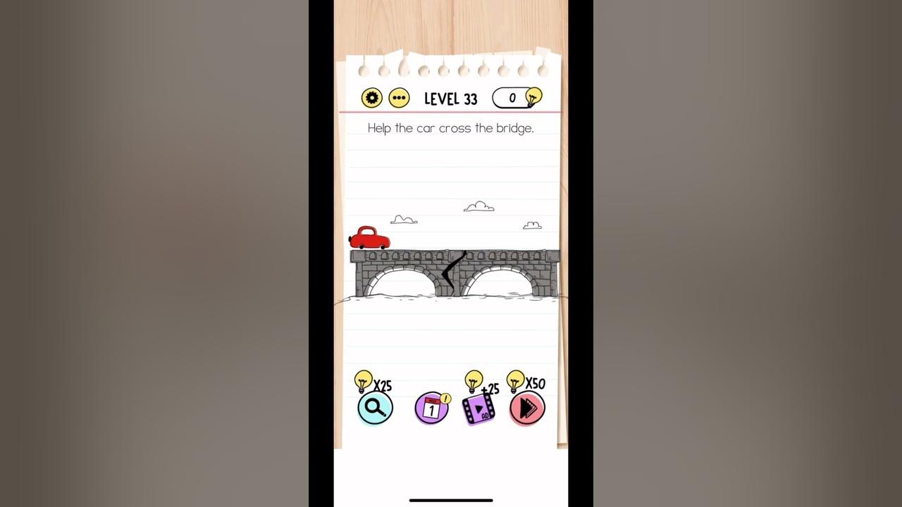 Brain test level 33 YouTube