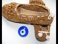 Вязаная обувь  Как связать туфельки Ч1