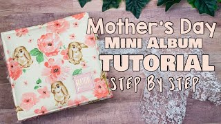 Easy Quilted Mini Album Tutorial | Mother’s Day Gift Ideas 💝 screenshot 3
