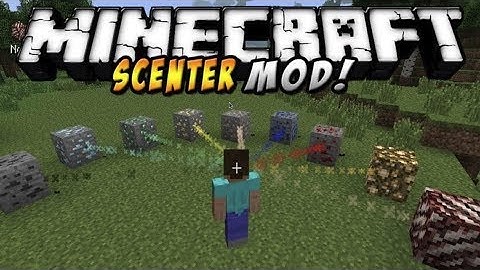 SCENTER MOD 1.12.2 - 1.11. 2 | SMELL ORES IN MINECRAFT