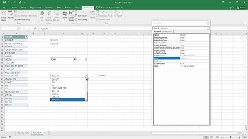 How to create drop down list in excel 2016 Urdu/Hindi