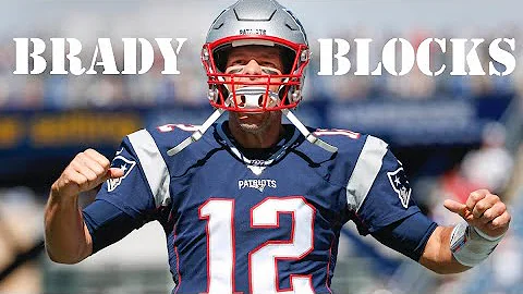 Tom Brady Blocking Compilation
