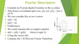 Boundary descriptors
