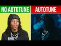 Lil Tecca &#39;500lbs&#39; | *AUTOTUNE VS NO AUTOTUNE* (Genius)