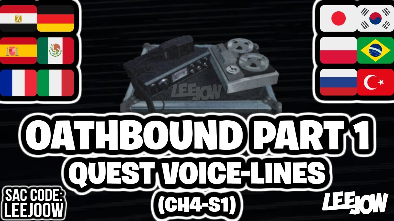 Fortnite — реплики всех сезонных квестов AMIE Oathbound (CH4-S1) [Локализация]