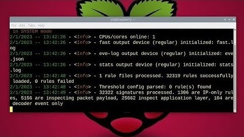 Install Suricata IDS On A Raspberry Pi