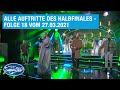 Alle Auftritte des Halbfinales - Folge 18 vom 27.03.2021 | DSDS 2021