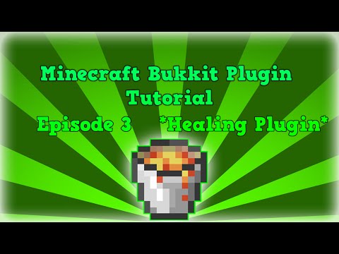Minecraft Bukkit Plugin Tutorial Episode 3 *Healing Plugin* 1.8+ - YouTube