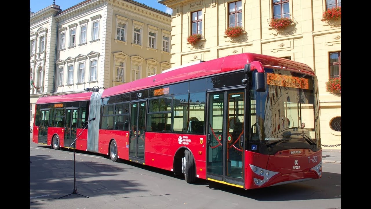 Szeged 10-es trolivonal építése