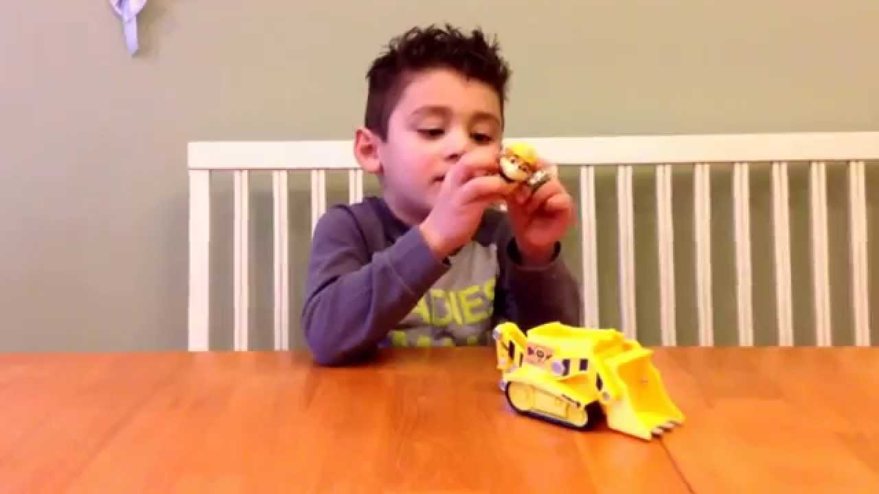 Paw Patrol Rubble & his digger toy review by Michael M.