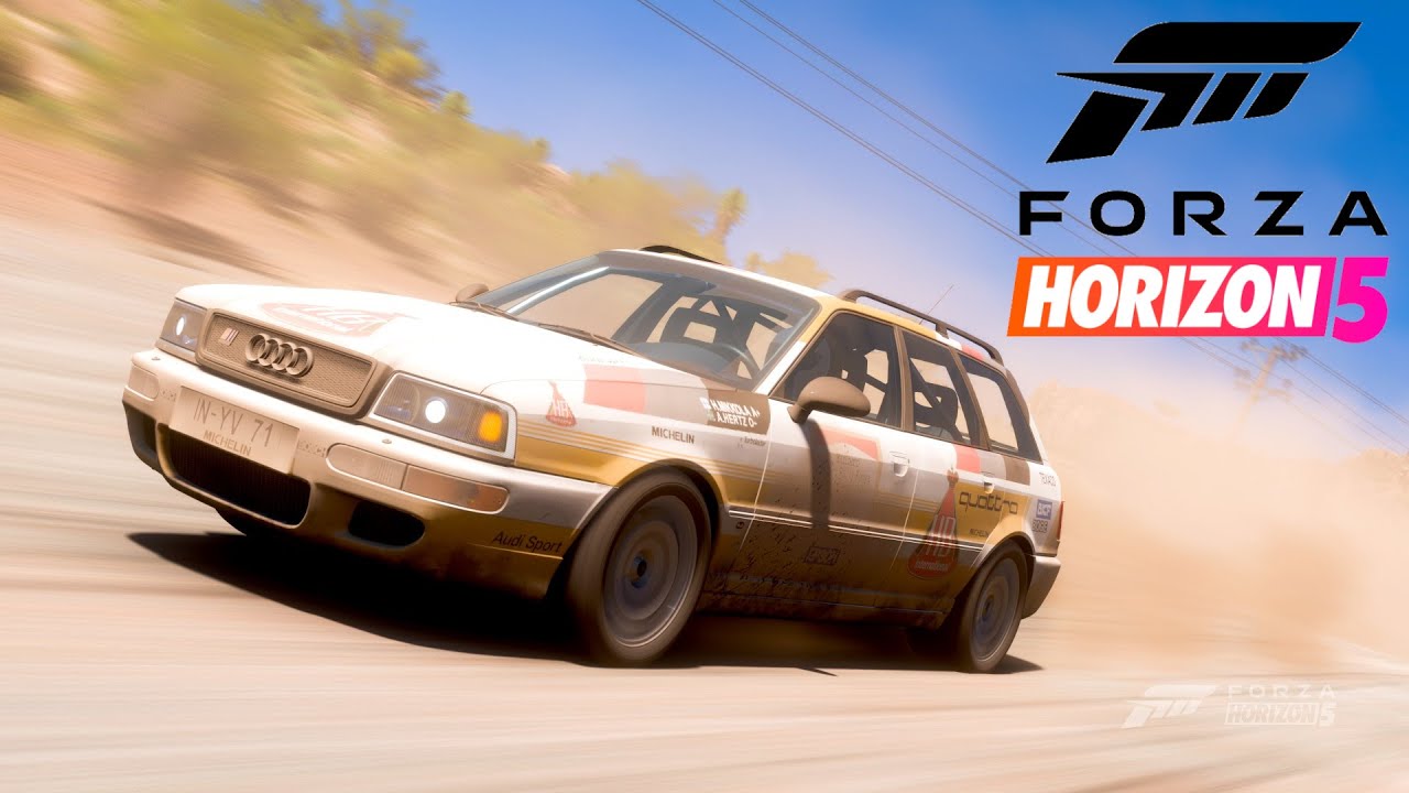 Un Audi RS2 Avant de 1995 en un rally - Forza Horizon 5 - YouTube