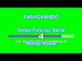 Karaoke Italiano - Senza Fare sul serio - Malika Ayane ( Testo )