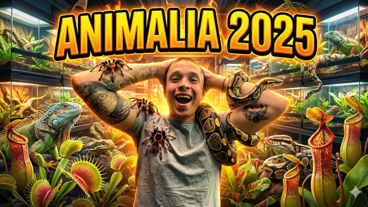 La Convención de Reptiles MÁS LOCA 🦎 Plantas Carnívoras y Bestias Exóticas (Animalia 2025)