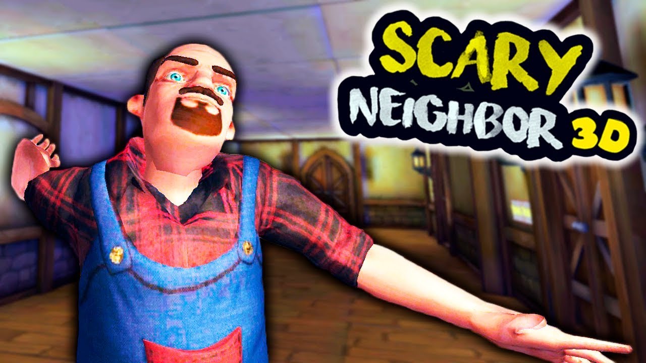ЧТО ЭТО ЗА СОСЕД? Пробрался в ДОМ к СТРАННОМУ СОСЕДУ и СДЕЛАЛ ПАКОСТИ Веселая игра Scary Neighbor 3D