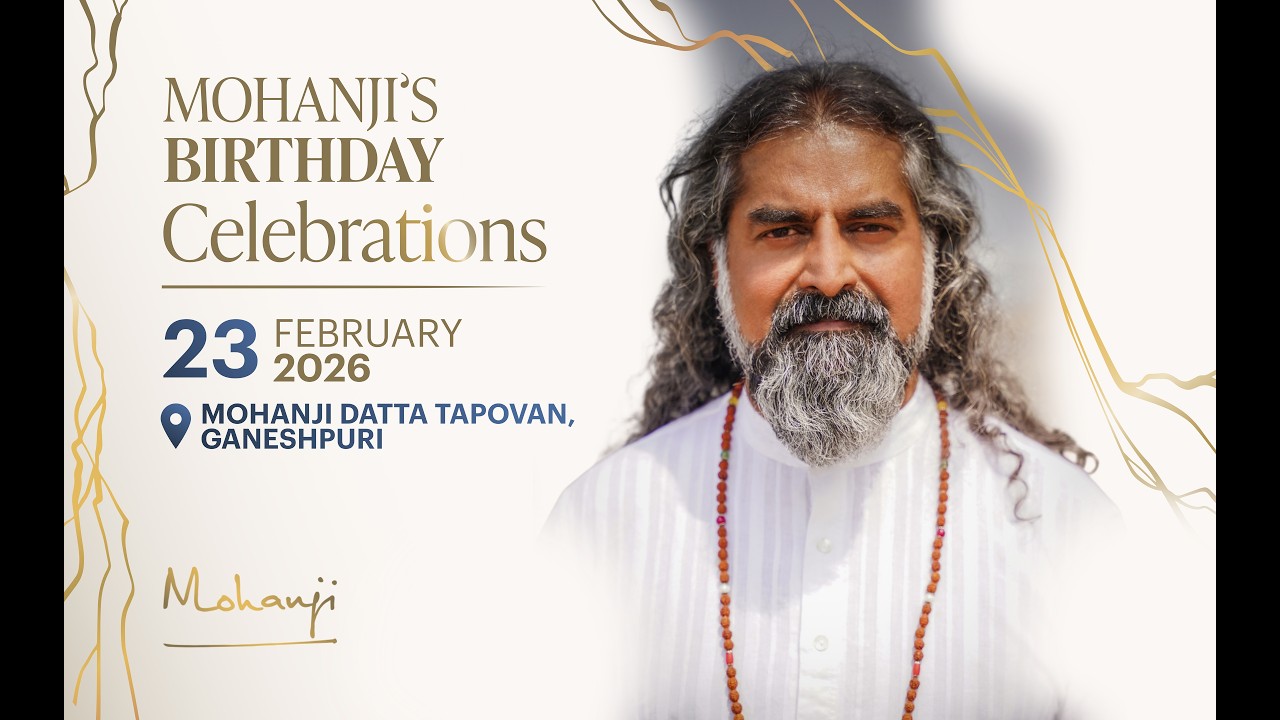 🏆 Mohanji’s 61st Birthday Celebration 2026 | Live from MCB Ganeshpuri, India