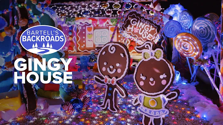 Life-size gingerbread house is a holiday display like no other | Bartell's Backroads