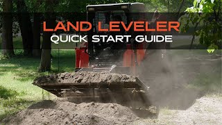 Mastering Land Leveling  Unleash the POWER of the Skid Pro Land Leveler!