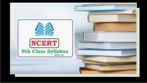 NCERT & CBSE CLASS 9 FULL SYLLABUS 2021-22| SPARV Academy|
