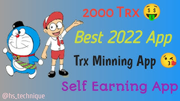 🥶New trx mining website today || trx mining no investment app || tron mining apps (TRX) Join link …