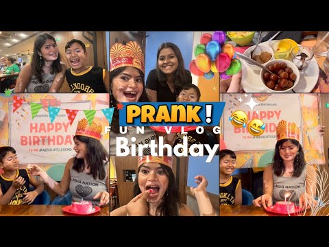 🎉Epic Prank Birthday Bash at Absolute Barbeque 😂🤣 || ​⁠​⁠@nihavitiligobeauty