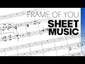 Cesare picco  frame of you sheet music