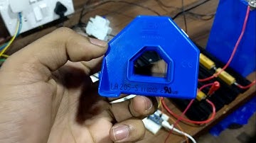 LEM current sensor with Arduino | LA 205-s | Watt meter