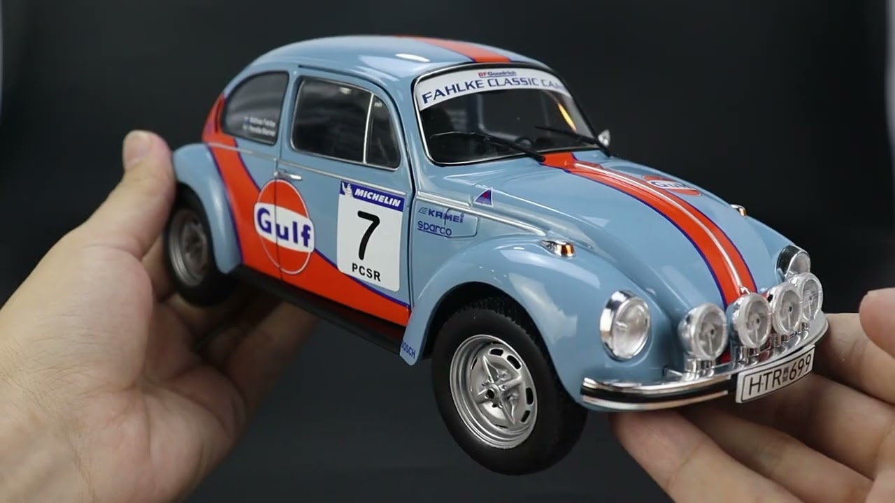 Solido 1:18 Volkswagen Beetle 1303 Rallye Colds Balls 2019 (S1800517)  Diecast car model available