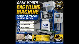 Fully Automated Open Mouth & FIBC Bagging System | Automatic Bulk Bag Filling Machine