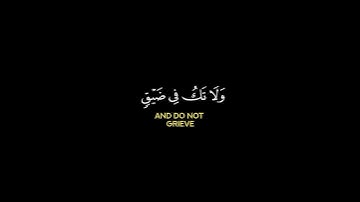 واصبر وما صبرك إلا بالله | القارئ طارق محمد كرومات قران شاشة سوداء #كرومات #قران_شاشة_سوداء