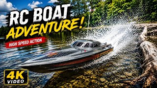 REELY Wavebreaker RC Boat | Full Water Test & 4K Slow Motion 🚤💦