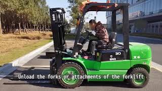 High Precision Forklift Weighing System Installation Video